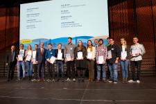 Die frischgebackenen Landessieger aus dem Bezirk der Handwerkskammer Reutlingen nahmen ihre Urkunden im Bodenseeforum in Konstanz in Empfang. Foto: Handwerkskammer Konstanz