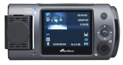 NX 4507 08 NavGear Full HD Dashcam MDV 1915.dual mit 2 Objektiven. Sony Sensor
