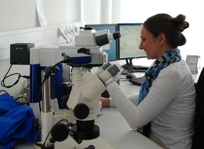 Stephanie Siegfanz ist studiert "Angewandte Werkstoffwissenschaften" und nutzt die Vorteile des flexiblen Masters an der Fakultät IuI der HS Osnabrück.