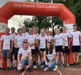 Das Team der gesetzlichen Krankenkasse BKK ProVita beim 9. VR-Firmen- und Behördenlauf in Dachau