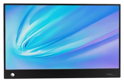 auvisio Ultradünner Full-HD-Monitor EZM-100, 35,8 cm (14,1"), USB Typ C, HDMI / Bild: PEARL. GmbH / www.pearl.de
