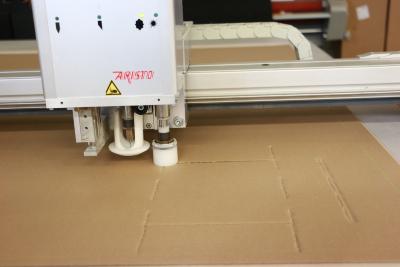 Der Plotter bei der Arbeit, Foto: Gaby Richter