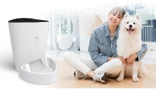 infactory Smarter Futterspender für Hunde & Katzen mit WLAN und App, 4 l