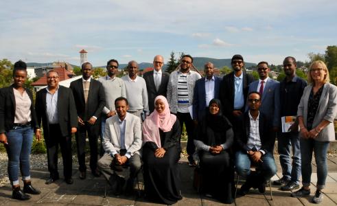 Eine Delegation aus der Republik Somaliland informierte sich in der Handwerkskammer Reutlingen über die duale Berufsausbildung / Foto: Handwerkskammer Reutlingen