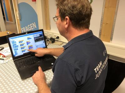 Programmieren im JuniorCampus / Foto; JuniorCampus