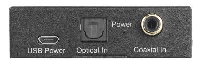 auvisio Audio-Konverter digital (TOSLINK/Koaxial) zu analog, Lautstärkeregler