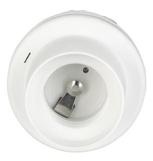 Lunartec Lampensockel-Adapter E27 auf E27 mit Helligkeits- und Geräuschsensor