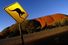 Ayers Rock - Road