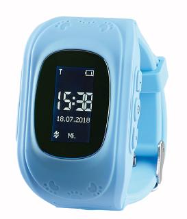 NX 4510 TrackerID Kinder Smartwatch PW 110.kids mit Telefon und SOS Funktion. blau / Copyright: PEARL.GmbH / www.pearl.de