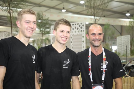 Vitus Pirschlinger  und Michael Schmidt schafften den 6. Platz i bei den WorldSkills 2017 i.JPG