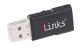 7links Mini-USB-WLAN-Stick WS-300 mit 300 Mbit/s und WPS-Taste