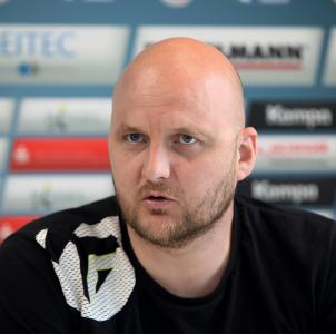 HC-Trainer Eyjolfsson: Das wird es ein schweres Spiel gegen Leipzig (Jocki_Foto, Erlangen)