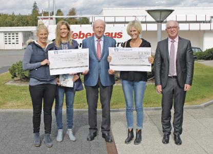 v.l.: Valeska Hofmann, Isabell Brüser, Hans Weber, Bianca Eich, Andreas Bayer