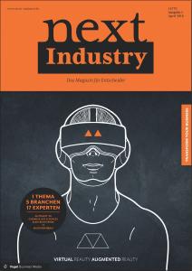 Das neue Printmedium "Next Industry" von Vogel Business Media, Foto: Vogel Business Media