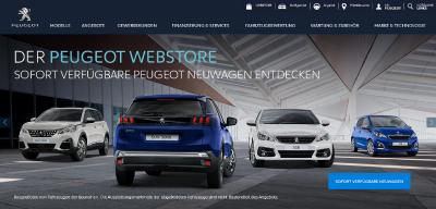 Im PEUGEOT Webstore lassen sich die Fahrzeuge der Löwenmarke nach Preis, Ausstattung, Farbe und Motorisierung sortieren.