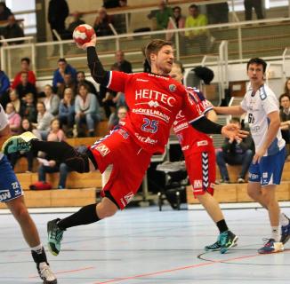 Jan Schäffer, der neue Kreisläufer des HC Erlangen / Foto: HJKrieg, hl-studios, Erlangen