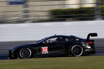 BMW M8 GTE, offizielle IMSA Testfahrten, Daytona