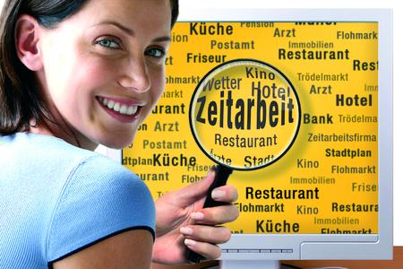 Lokale Internetsuche 2009: Im Krisenjahr wächst Interesse für Zeitarbeitsfirmen