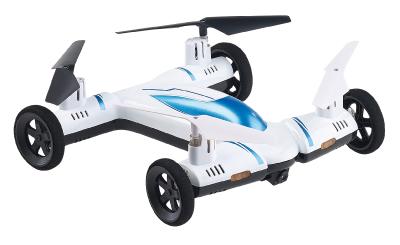 Simulus 2in1-Quadrocopter & Auto m. HD-Kamera, 2,4-GHz-Fernsteuerung, WLAN