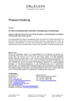 20140321_PM Dr. Klein_Personalie.pdf