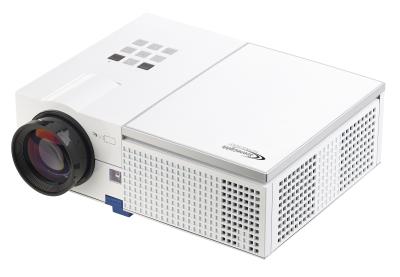 SceneLights LED-LCD-Beamer LB-9200 mit Media-Player, 1280 x 800 Pixel (HD) und 2.400 Lumen