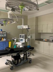 Einer der neuen ambulanten OP-Säle im Krankenhaus Waldfriede in Berlin