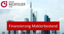 Finanzierung Bestandskauf und Übernahme von Maklerunternehmen