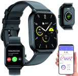 ZX-5674 newgen medicals Fitness-Smartwatch schwarz
