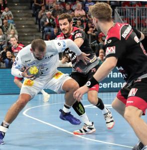 (Jocki_Foto, Erlangen) – Der HC Erlangen bekam den starken Zeljko Musa nicht in den Griff