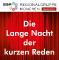 Die Lange der Nacht der kurzen Reden im Rationaltheater München