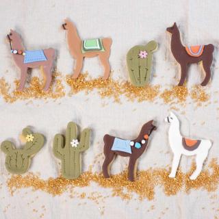 Lama - Alpaca Ausstecher
