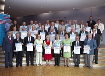  33 Mannheimer Goldene Meister 2010 aus Mannheim und Umgebung haben vor 50 Jahren die Meisterprüfung absolviert