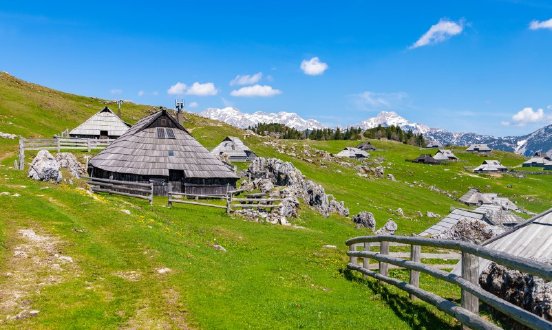 GettyImages_Velika Planina_Hirtenhütten in den Steiner Alpen_Slowenien_FTI Touristik (Klein).jpg