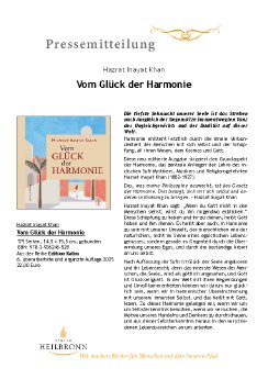 Pressemitteilung Vom Glück der Hrmonie von Hazrat Inayat Khan.pdf