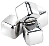 NC 2752 01 Rosenstein und Soehne XL Dauer Eiswuerfel aus Edelstahl