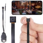 Somikon 2K-Micro-Einbaukamera DV-340.mini mit Bewegungserkennung, Mikrofon, WLAN, App