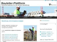 www.bauleiter-plattform.de – Fachinformationen für die sichere Bauleitung