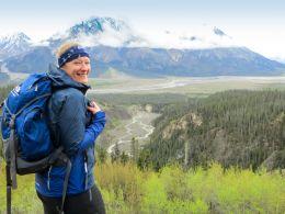 In Yukon wandern Outdoorfans fernab der Zivilisation (Foto Sheep Creek Trail im Kluane-Nationalpark)