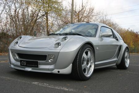 Veredelter Roadster-Exot: 17-Zöller und mehr am Smart Roadster-Coupé