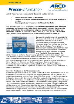 22.11.2016_ARCD_Tipps rund um die Vignette fuer Oesterreich und die Schweiz.pdf