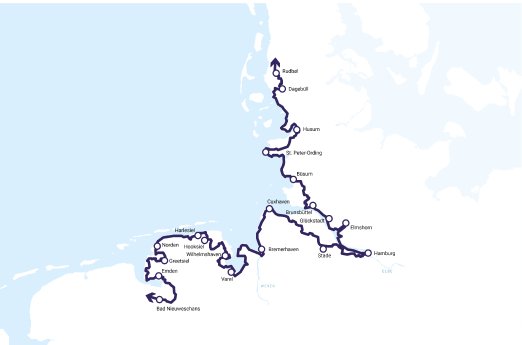 Nordseeküsten-Radweg_Kartenausschnitt_(c) Hafenstolz GbR.png