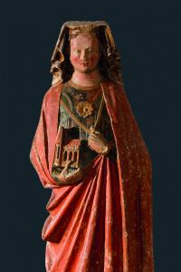 Klosterstifterin Agnes, Wienhausen, um 1300, Foto Ulrich Loeper (c) Klosterkammer