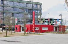 Die GründerCubes auf dem Lübecker Wissenschaftscampus. Foto (THL)