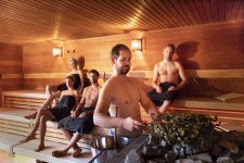 Sauna im Koppke Greetsiel, / Foto Anneke Dunkhase