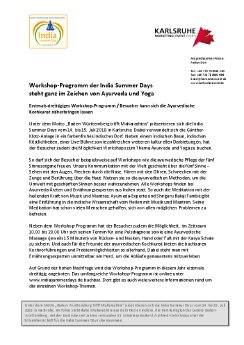 PM_Workshop-Programm der India Summer Days steht ganz im Zeichen von Ayurveda und Yoga_29.5.2018.pdf