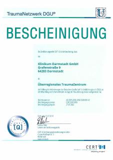 Zertifikat UETZ bis 2022
