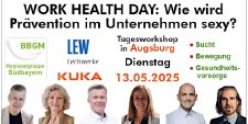Work-Health-Day am 13.5.52025 in Augsburg