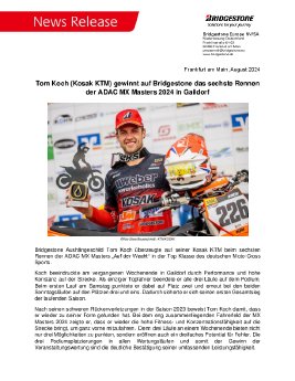 Tom Koch (Kosak KTM) gewinnt auf Bridgestone das sechste Rennen der ADAC MX Masters 2024 in Gail.pdf