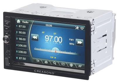 PX 2336 03 Creasono 2 DIN MP3 Autoradio mit Touchdisplay. Bluetooth und Freisprecher