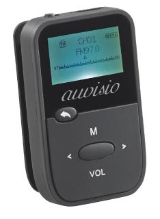 ZX 1786 01 auvisio 2in1 Audio Player und Sprachrekorder DMP 190.rec